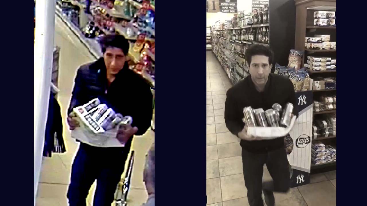 David Schwimmer responds hilariously to post about Blackpool lookalike thief