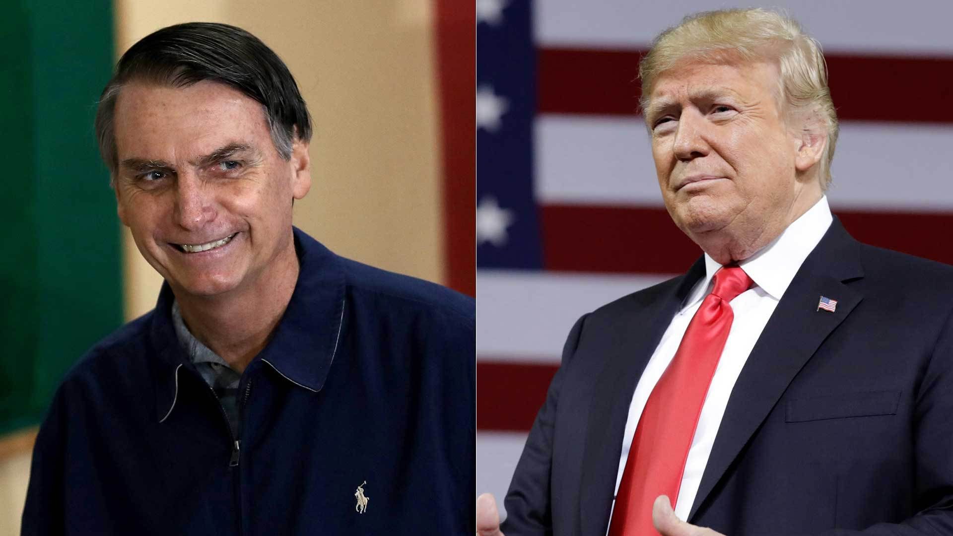 Trump diz que Forças Militares do Brasil e EUA vão se aproximar