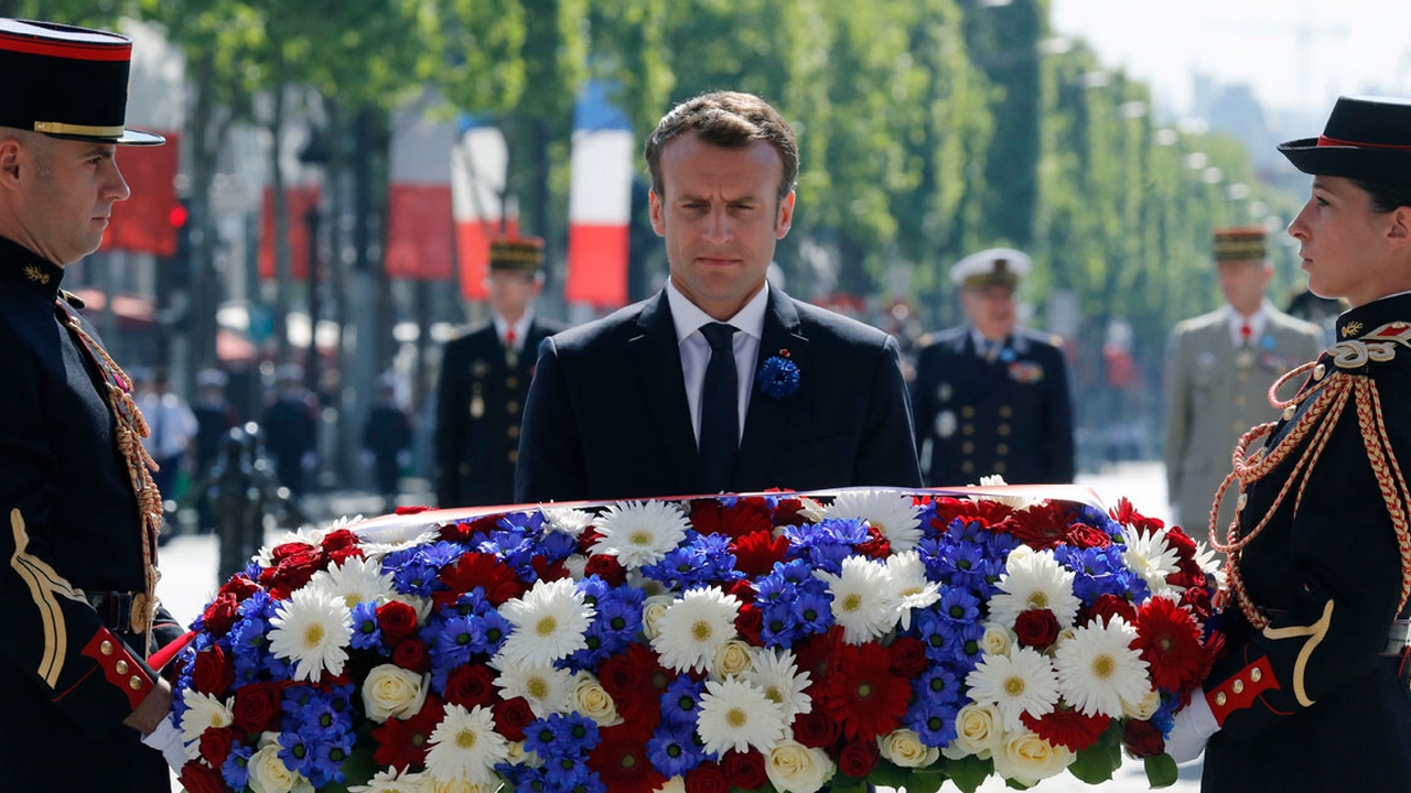Emmanuel Macron sur les traces de la Grande guerre