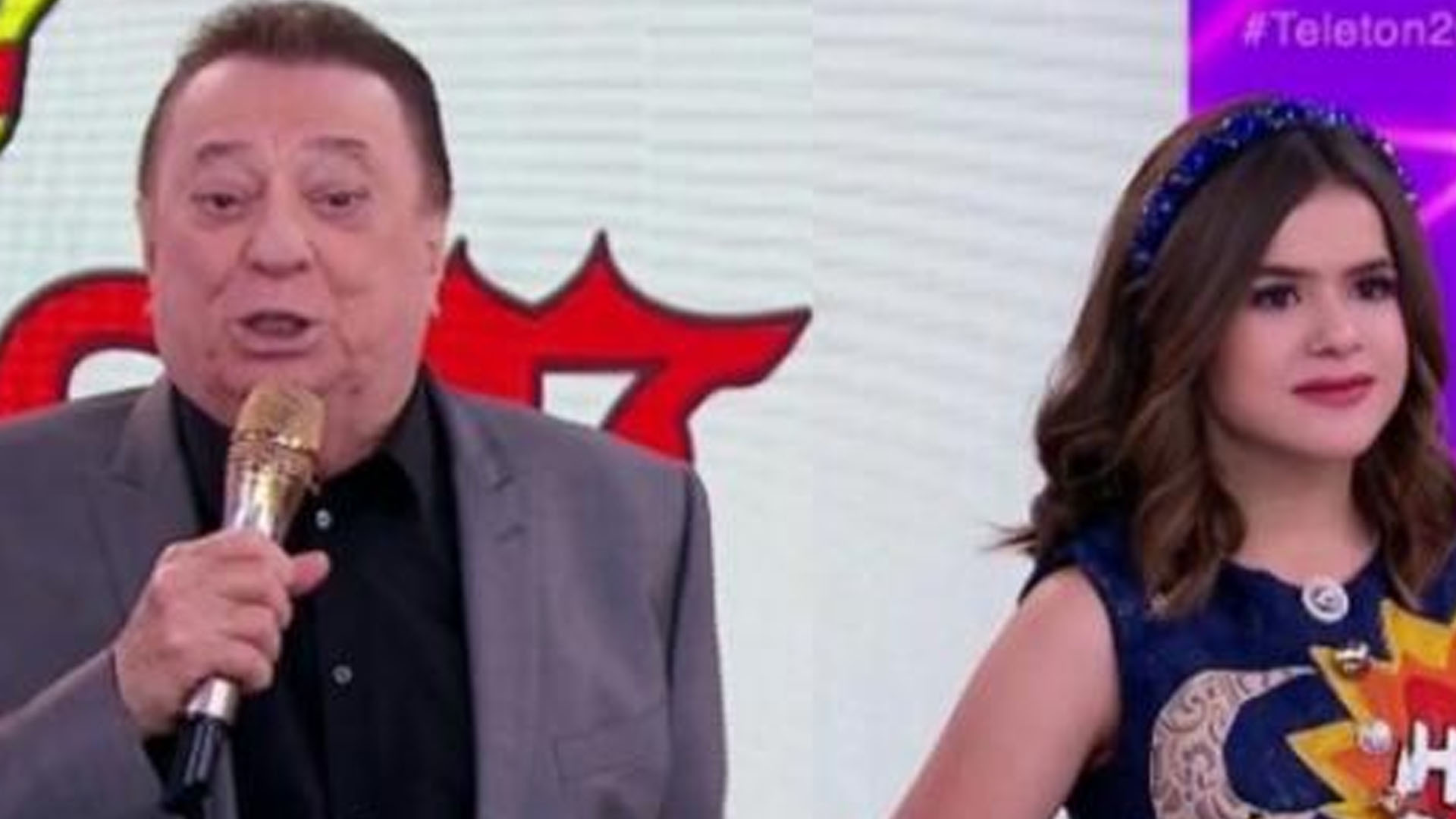 Raul Gil exalta Jair Bolsonaro no Teleton e leva cortada de Maisa