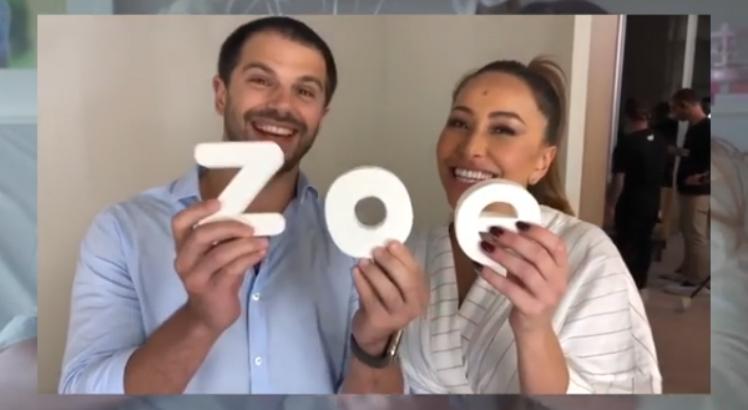 Duda Nagle mostra a primeira foto de Zoe, sua filha