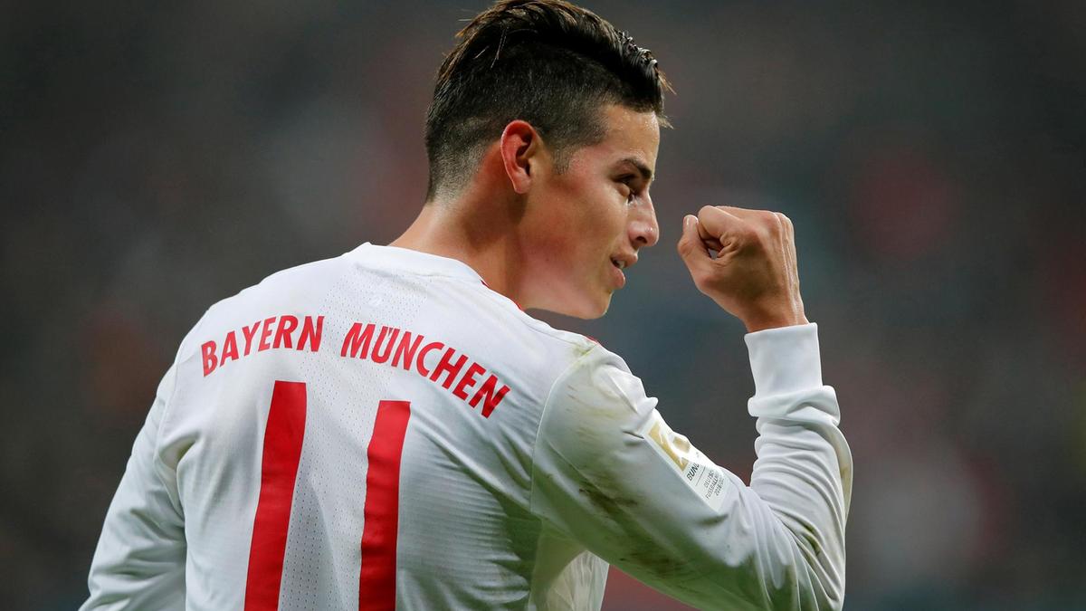 Real Madrid : James 'prêt à partir' du Bayern Munich