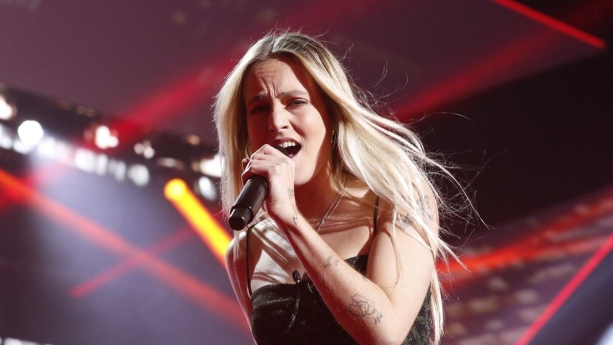 María, de OT 2018, dice que hacía ‘playback’ en las canciones grupales