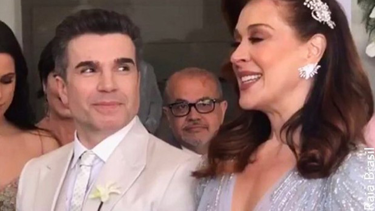 Claudia Raia compartilha detalhes do casamento