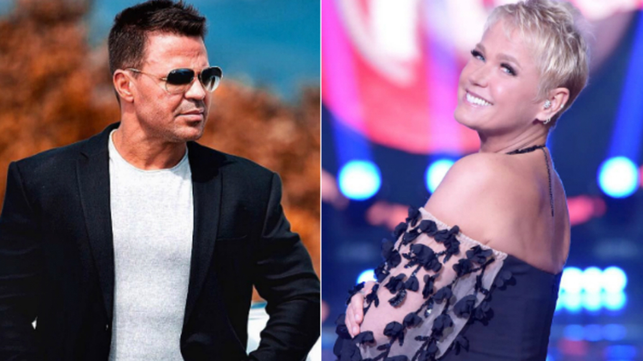 Xuxa se desentende com Eduardo Costa no amigo secreto da Record