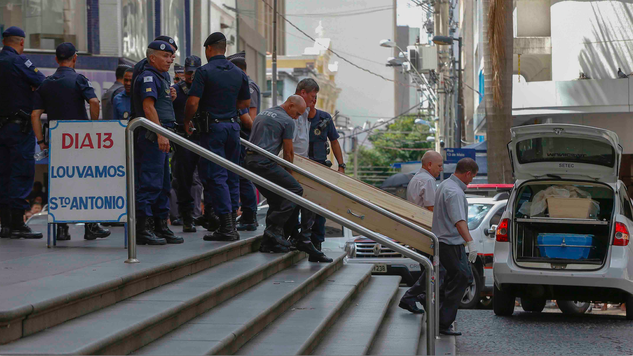 Polícia divulga o nome das vítimas do atentado na Catedral de Campinas