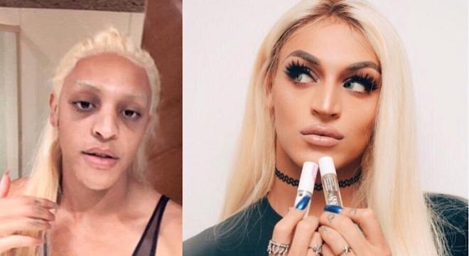 As famosas brasileiras com e sem maquiagem