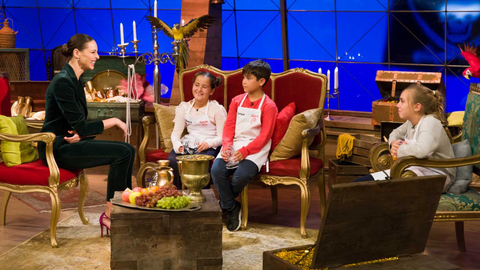 Inicio de MasterChef Junior con un niño imaginario e ingredientes inusuales