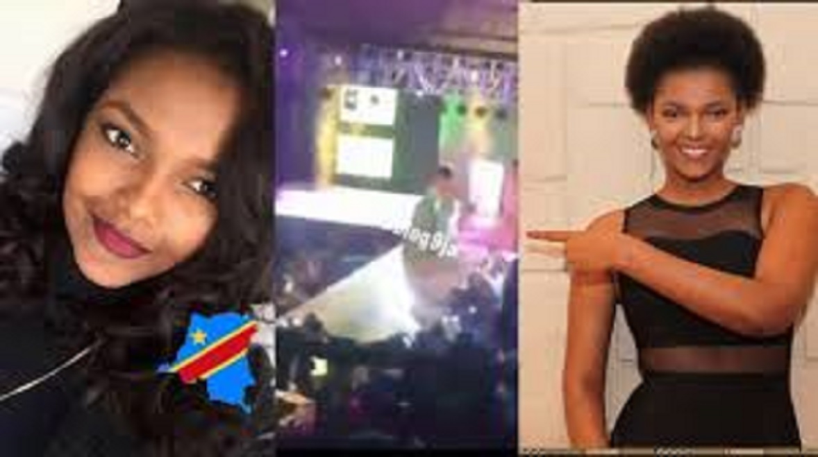 La gagnante de Miss Afrique 2019 finit avec les cheveux en feu sur scène
