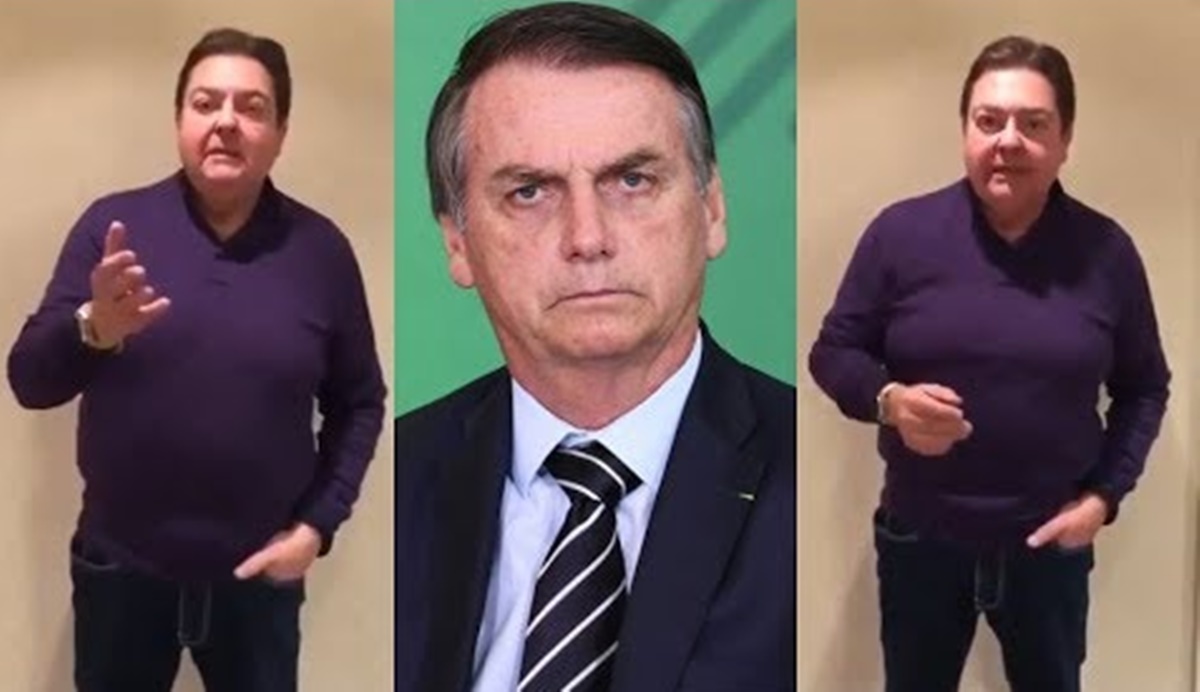 Faustão nega ter criticado Bolsonaro em seu programa