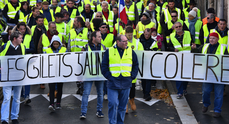 Politique : 5 slogans des Gilets Jaunes