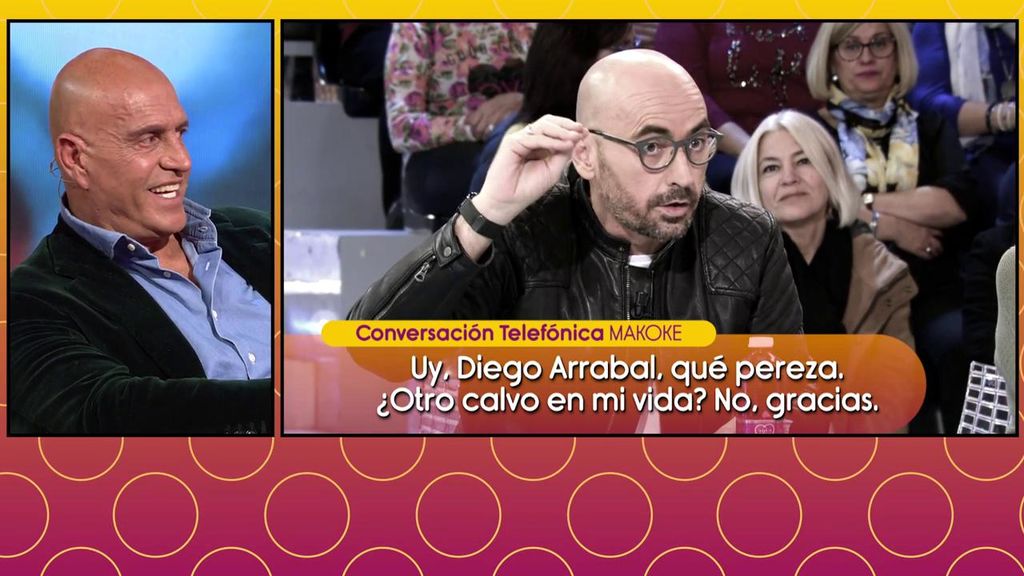 Diego Arrabal le pregunta a Makoke si ha cobrado por estar con un hombre