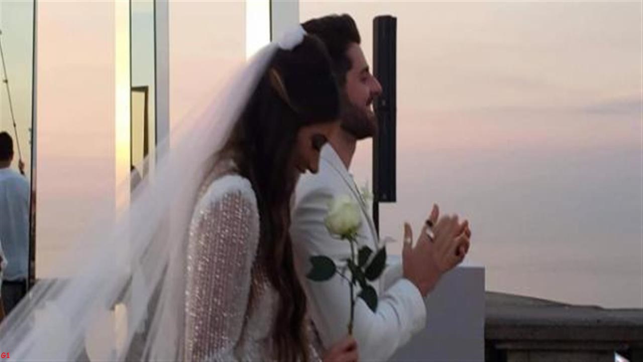 Emoção e romantismo aos pés do Cristo Redentor no casamento de Alok