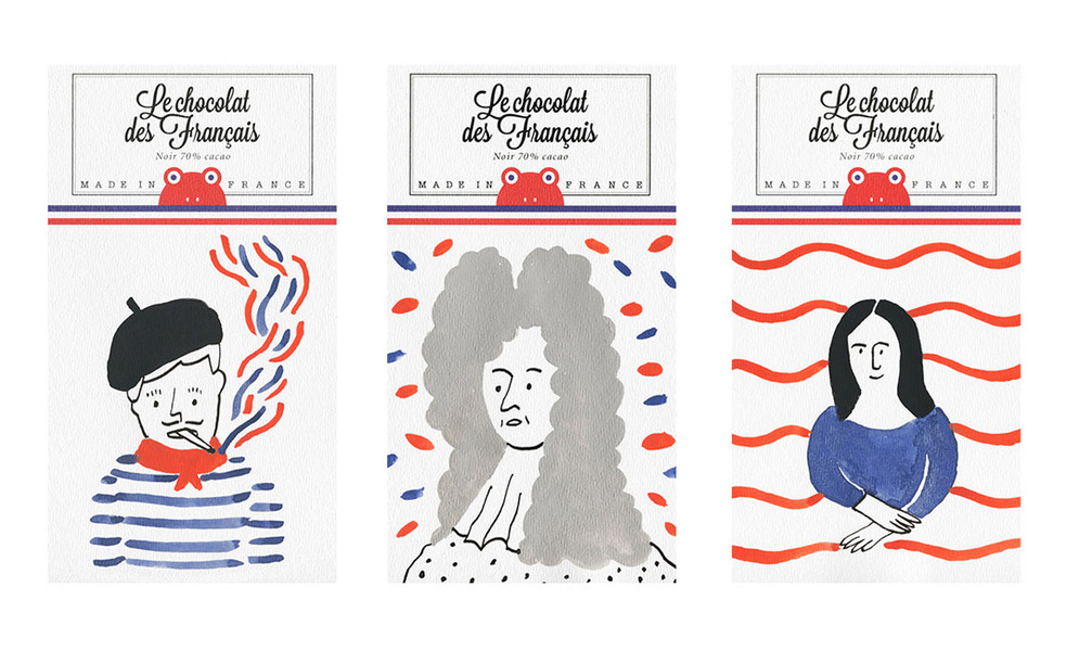 Le chocolat des Français : un emballage artistique