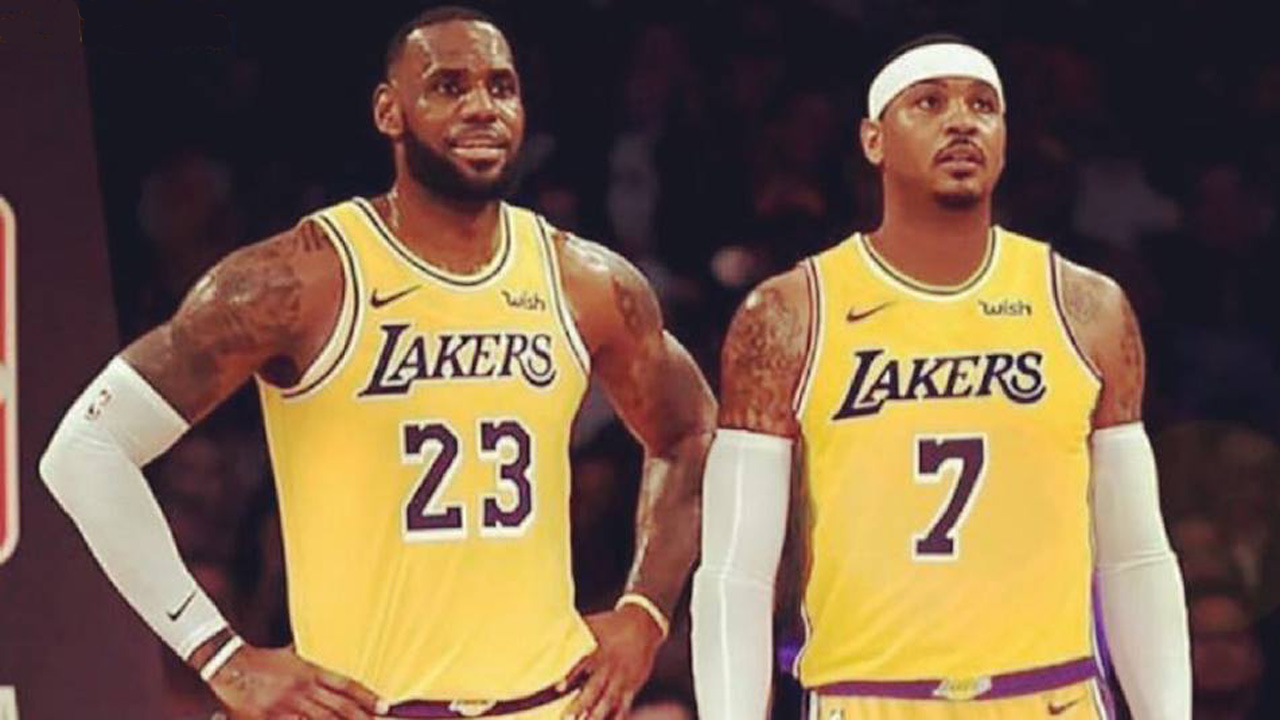 LeBron James has hinted that he wants Carmelo Anthony in L.A.