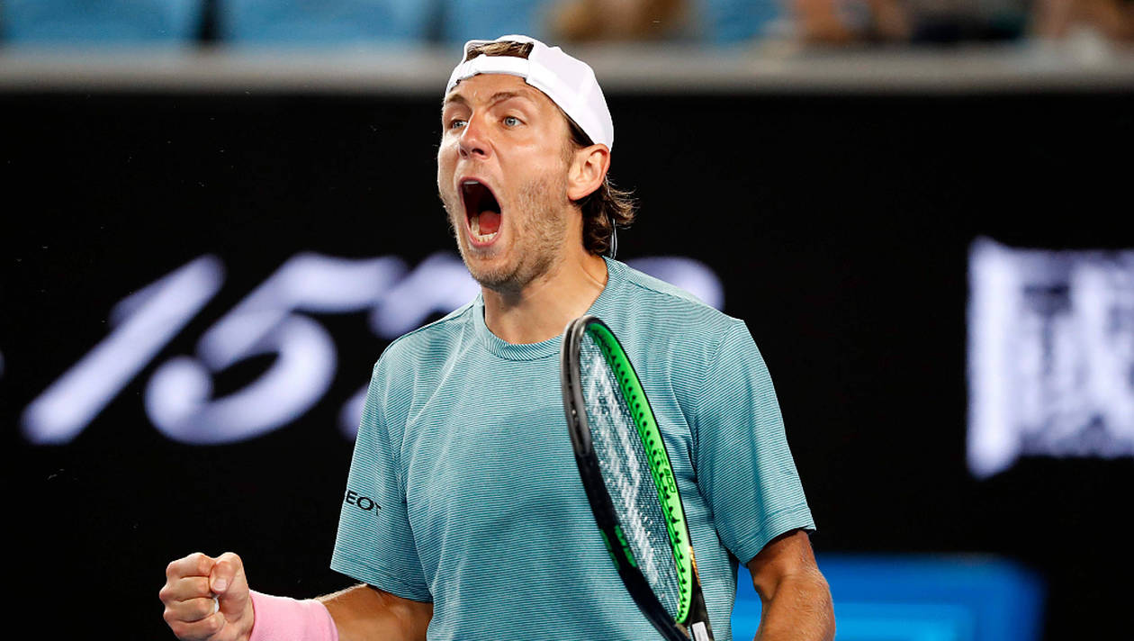 Open d'Australie : Lucas Pouille gagne sa place en quarts de finale