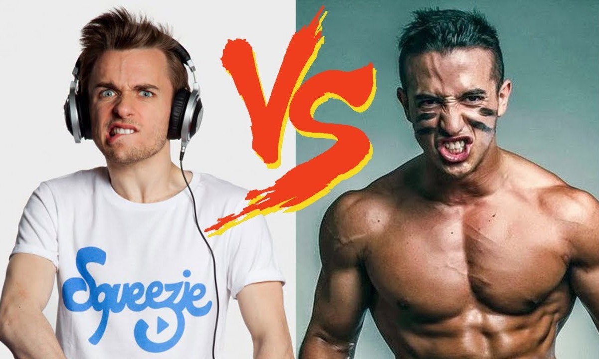 Tibo InShape invite Squeezie pour un combat