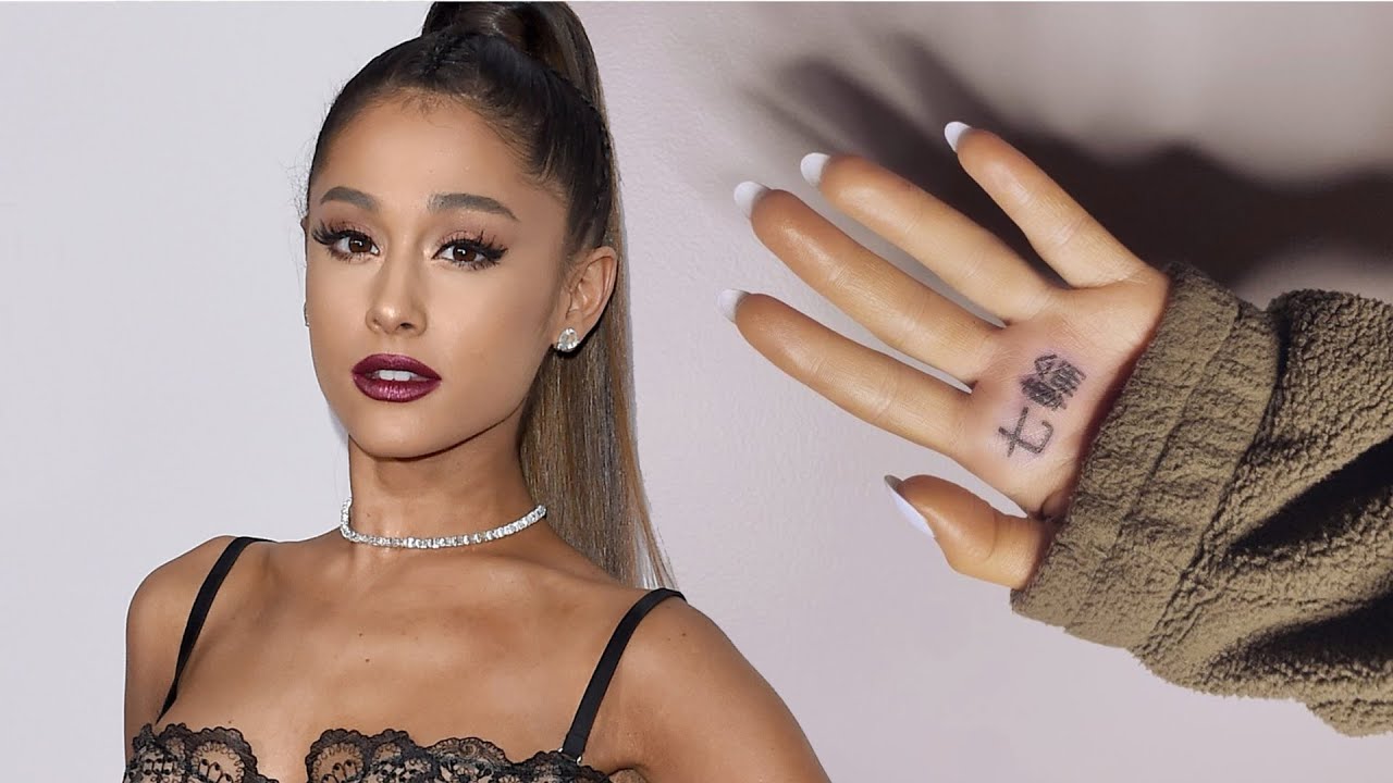 Ariana Grande erra tatuagem e paga mico na internet