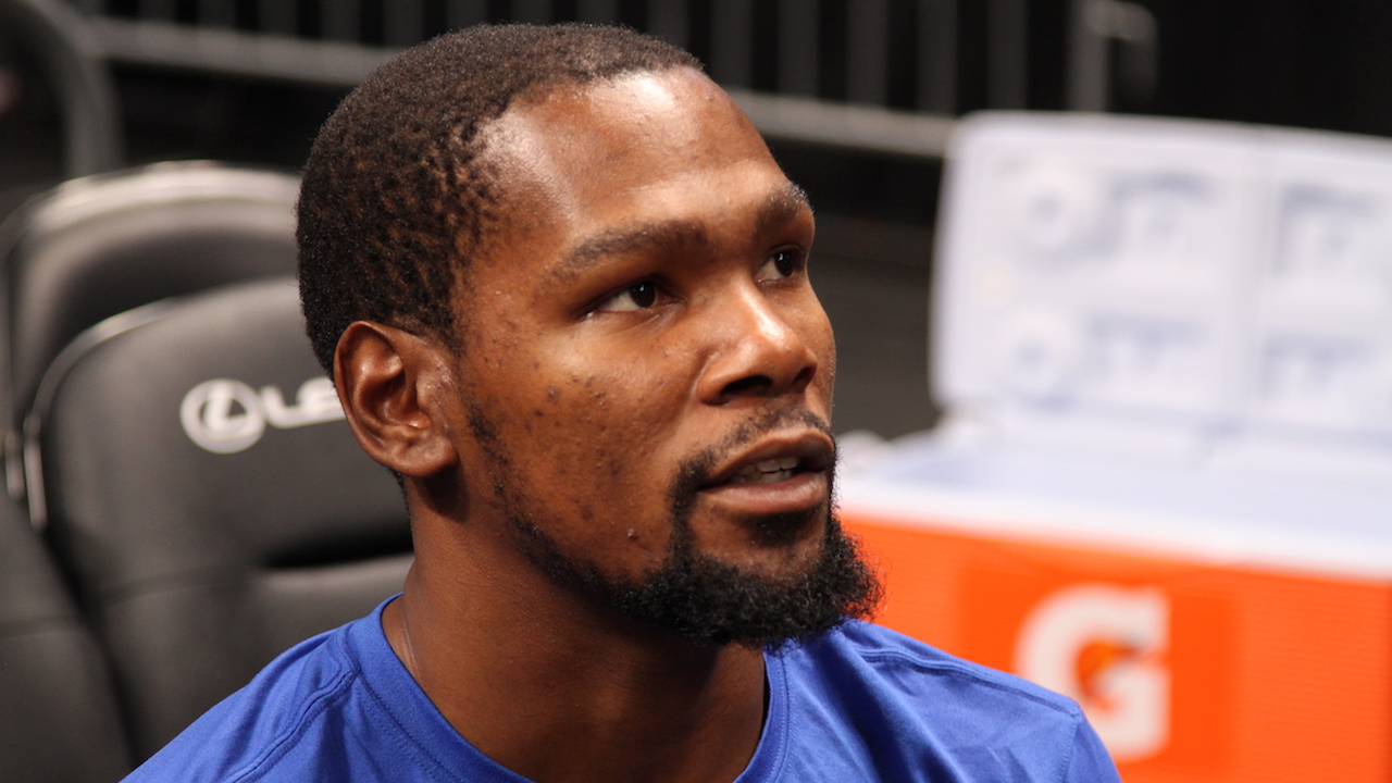 Kevin Durant talks about LeBron's decision to make him teammate