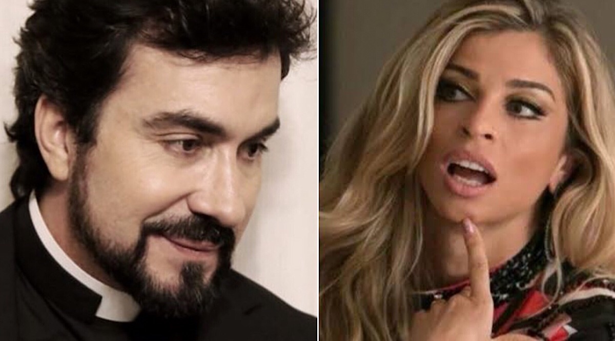 Grazi Massafera elogia novo visual de Padre Fábio de Melo