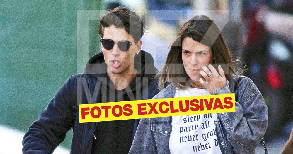 Laura Matamoros, vista con el influencer Daniel Illescas tras terminar con Benji