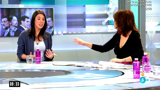 Ana Rosa Quintana e Irene Montero, debate por la huelga feminista del 8-M