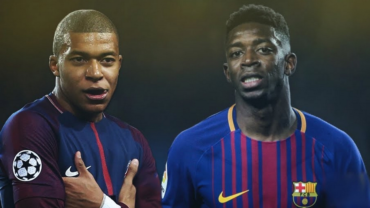 Mercato : le PSG aimerait réunir Kylian Mbappé et Ousmane Dembélé
