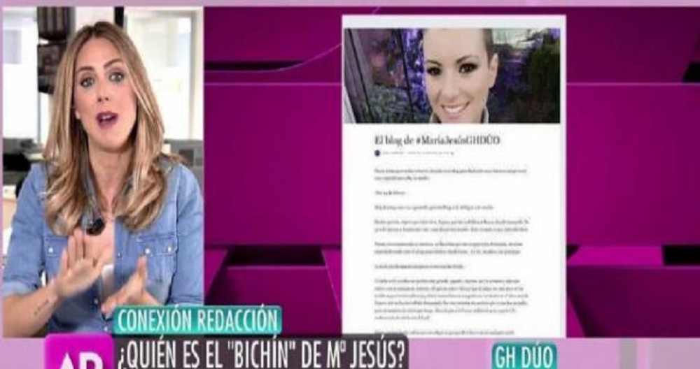 GH DÚO: María Jesús Ruiz, protagonista por su su blog y nominación