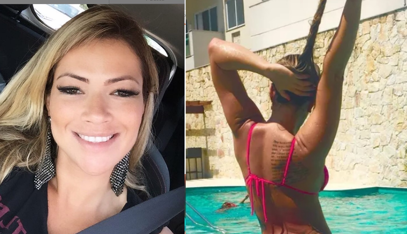 Ex-BBB Fani Pacheco posta foto de fio-dental, com 30 quilos a menos