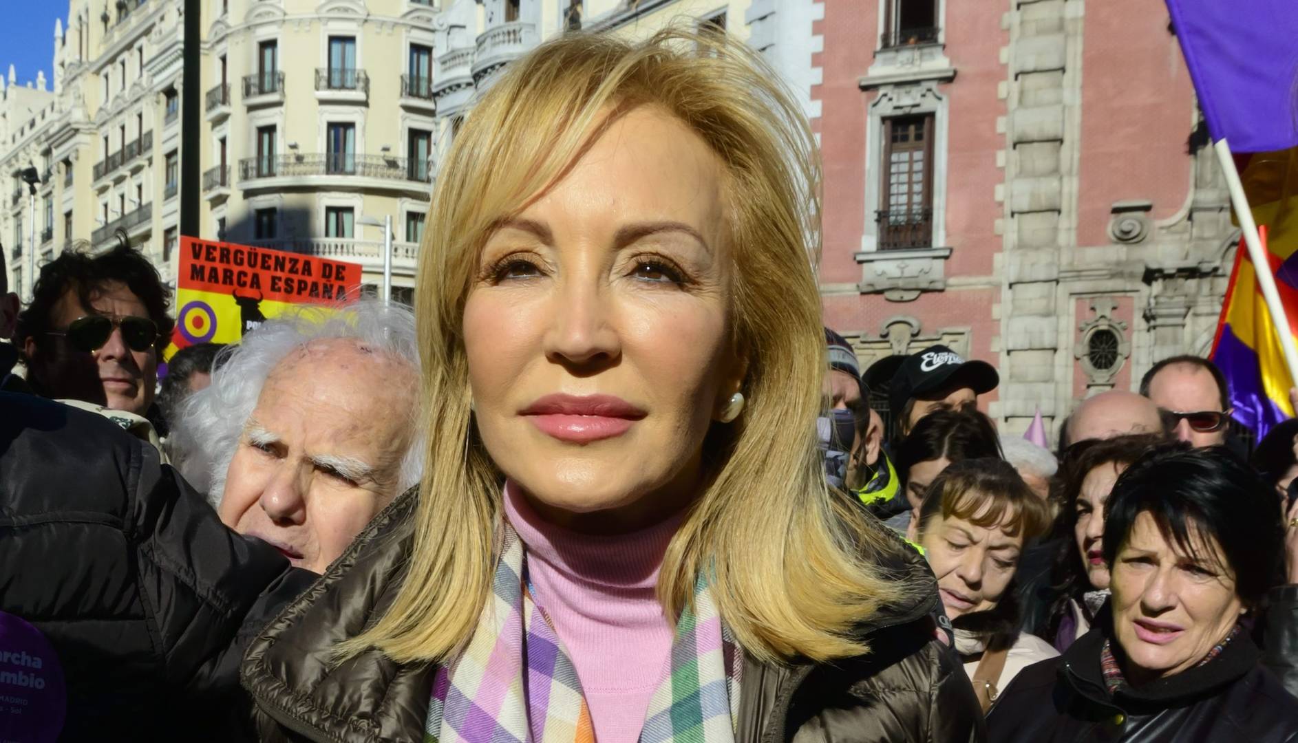 Carmen Lomana, criticada por decir que no celebra el 8-M al no haber un Día del Hombre