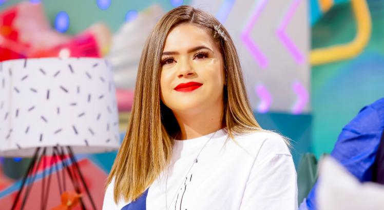 Namorado de Maisa aparece em programa de televisão pela primeira vez