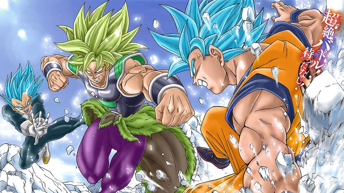 DBS: Broly, muestra detalladamente a los personajes
