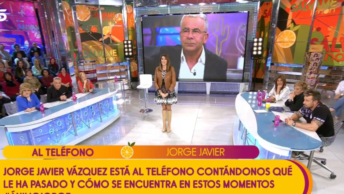 Jorge Javier Vázquez informa que ha sufrido un ictus y una operación de urgencia