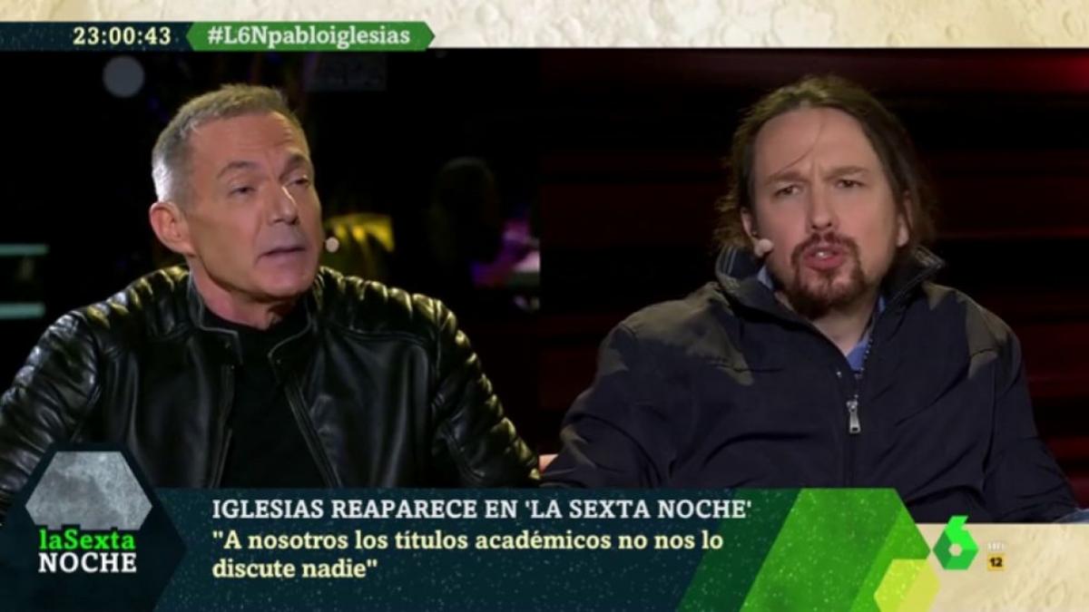 Hilario Pino protagoniza un encontronazo con Pablo Iglesias por su baja de paternidad