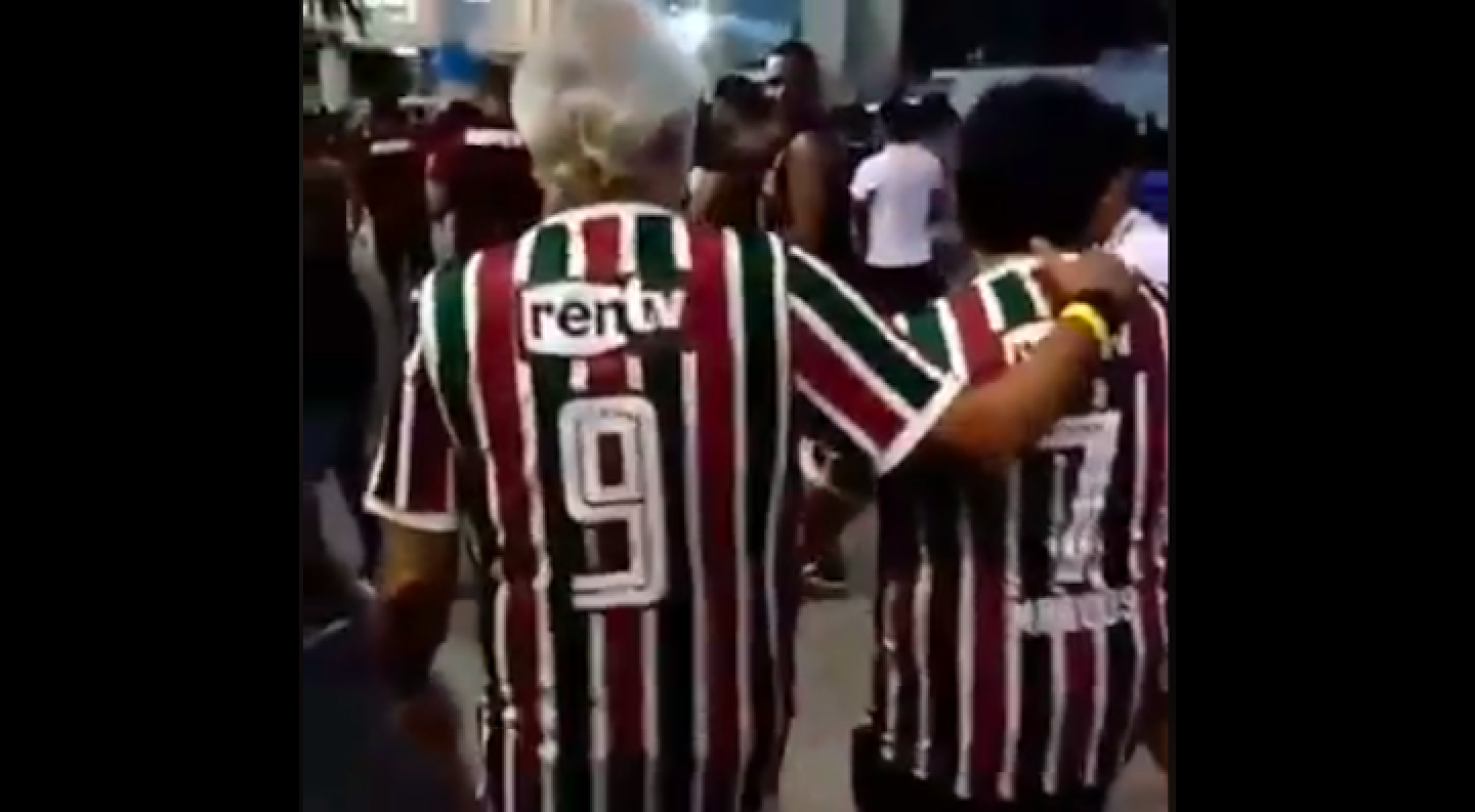 Flamenguista que agrediu torcedor do Fluminense é detido pela polícia