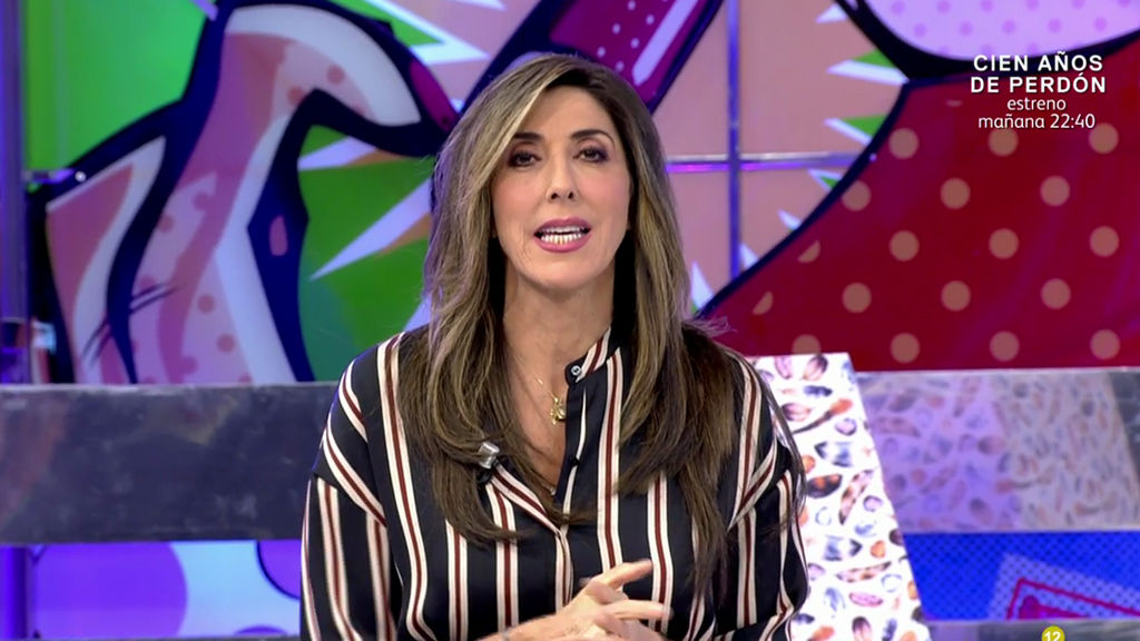 Paz Padilla se muestra indignada con Rocío Carrasco por la actitud ante sus hijos