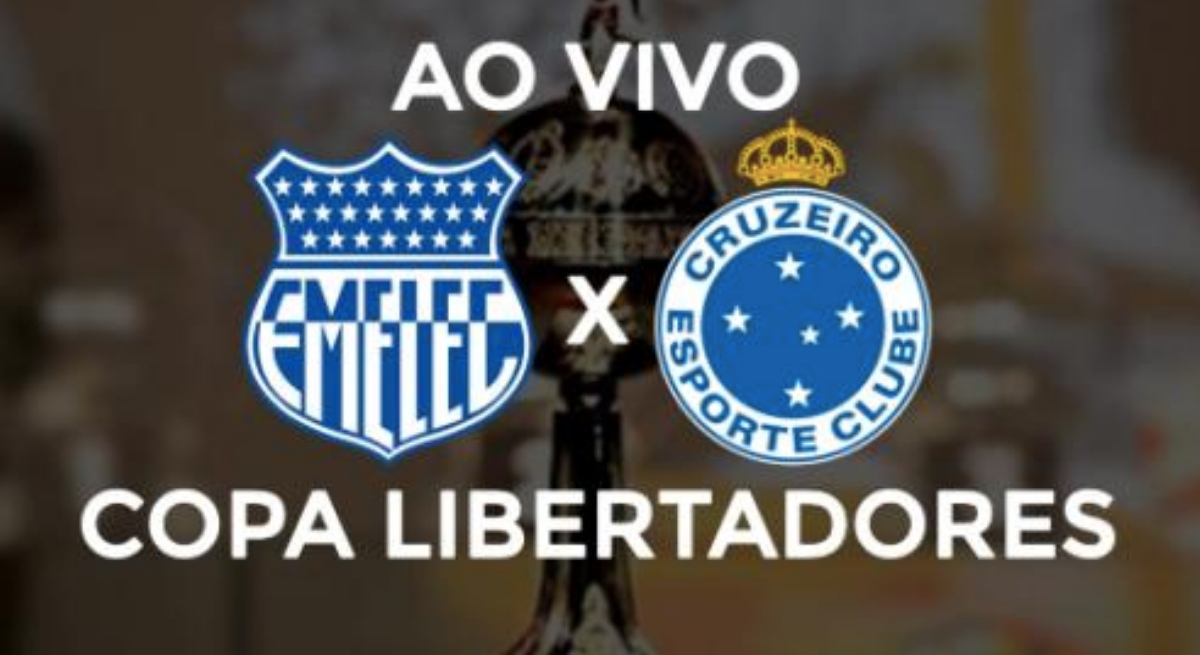 Emelec x Cruzeiro: transmissão pela Rede Globo, nesta quarta (3), a partir das 21h30