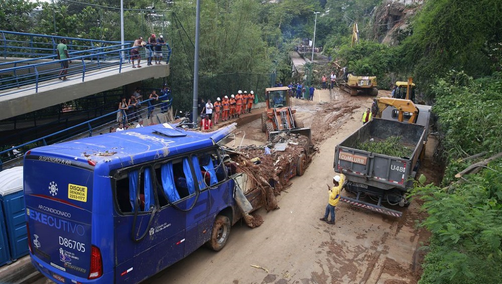 Temporal no Rio de Janeiro deixa 10 mortos