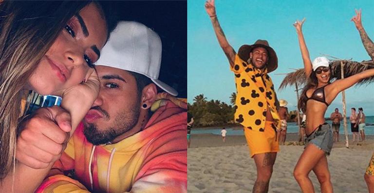 Neymar publica foto com atual de Zé Felipe e cantor fica muito irritado