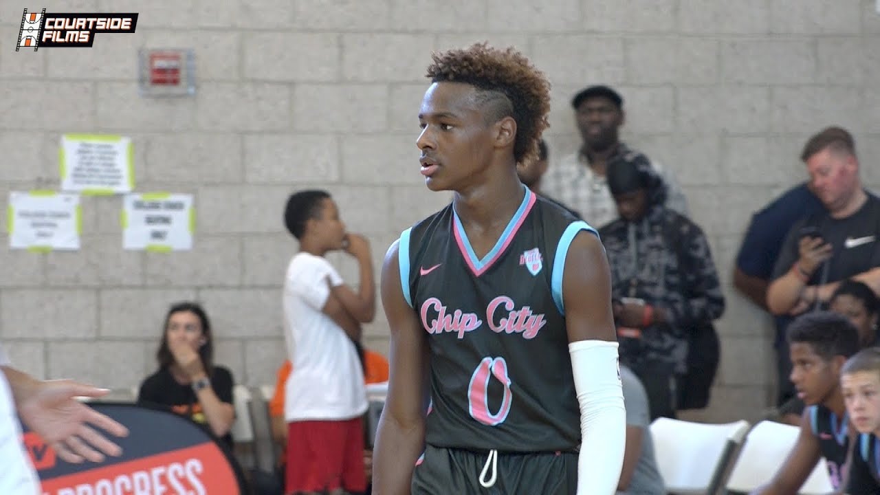 LeBron James Jr. hits game-winning shot