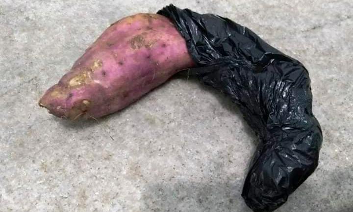 Assaltante usa batata-doce para simular arma de fogo e acaba preso em Maceió