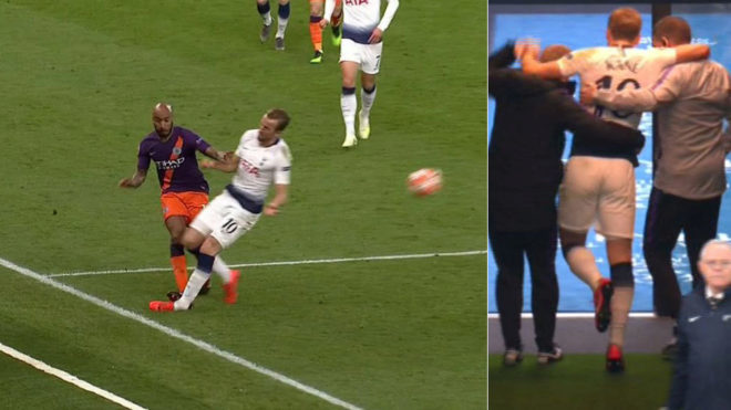 El Tottenham sin Hayy Kane logra que el City quiera olvidar sus fantamas