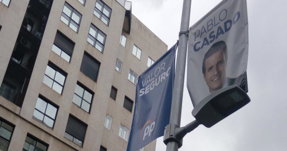 Las calles se llenan de carteles ante las elecciones generales
