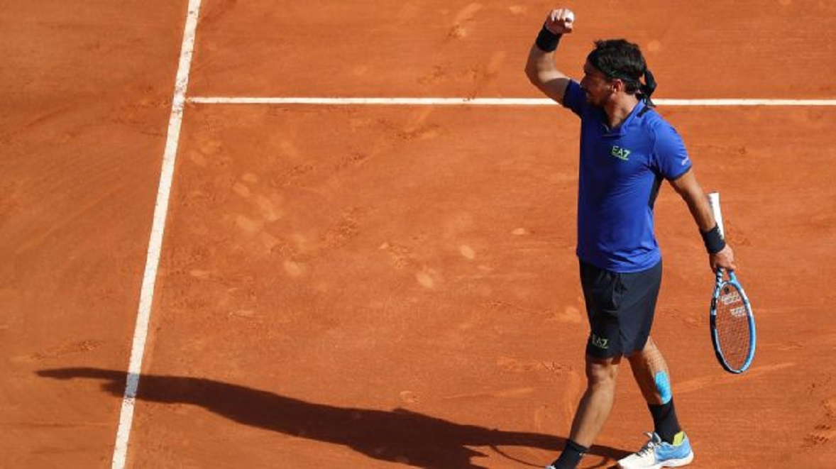 Fabio Fognini est le nouveau maître du Rocher