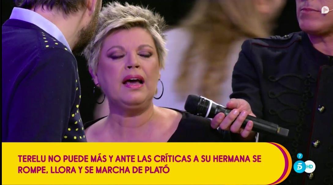Terelu Campos abandona afirma que abandonará para siempre Sálvame