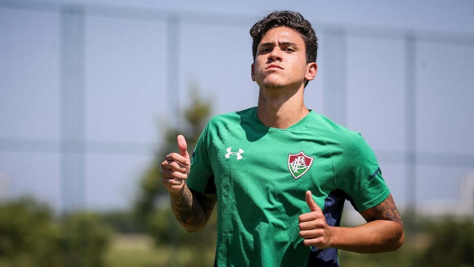 Pedro pode ser titular do Fluminense contra o Santa Cruz