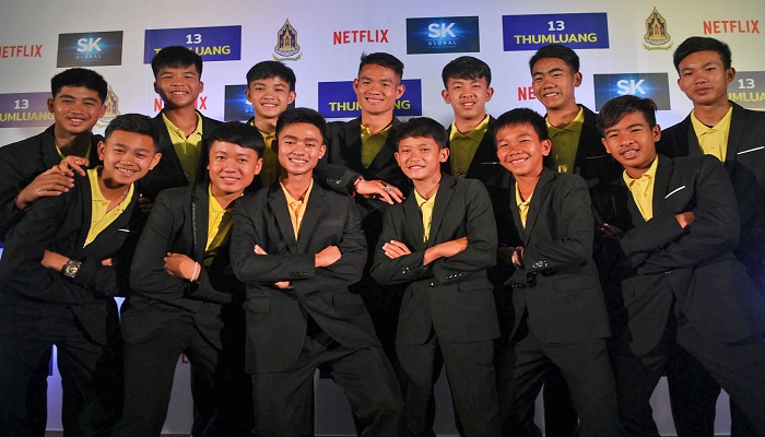 Netflix Will Make a Film About Thailand's Rescued Cave Boys
