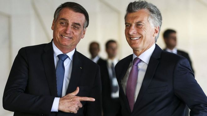 Jair Bolsonaro irrumpe en la campaña política argentina en contra de Cristina Kirchner