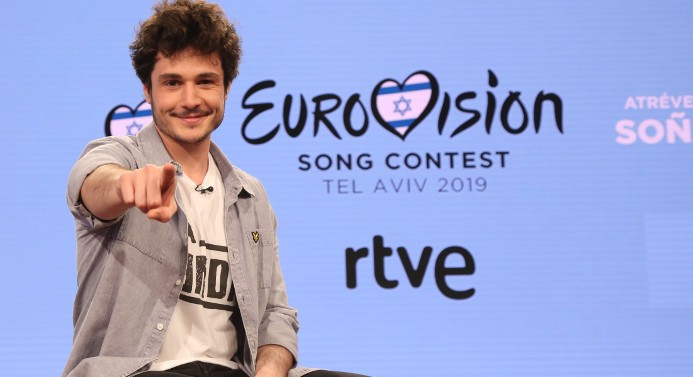 Despedida de Miki rumbo a Eurovisión, una protesta contra Israel trata de boicotearlo