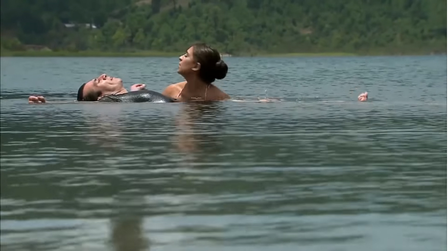 'A Que No Podia Amar': Rogério se afoga em lagoa ao passear com Ana Paula